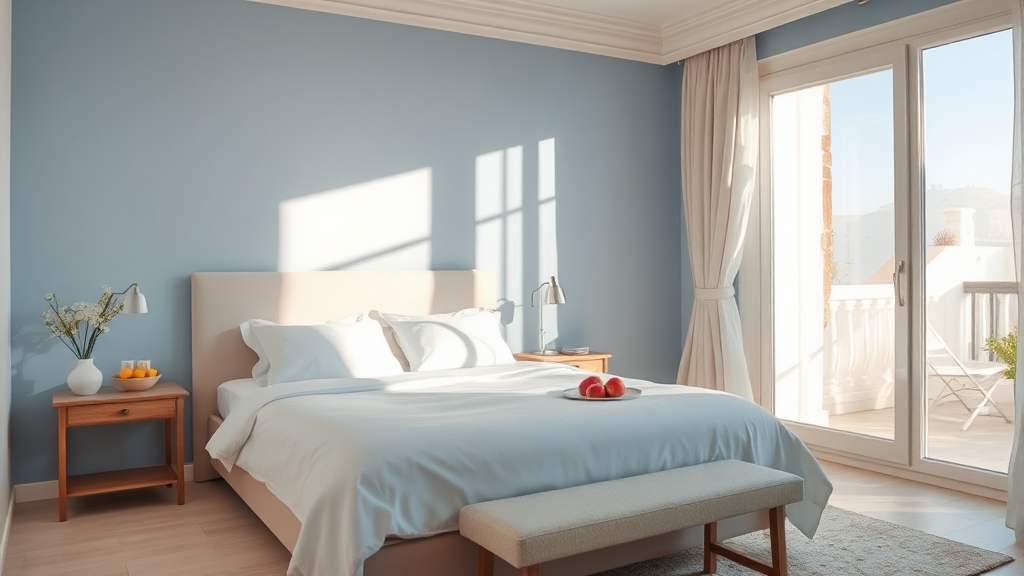 디럭스룸, 꼼꼼하게 살펴볼까요? (watercolor 스타일)