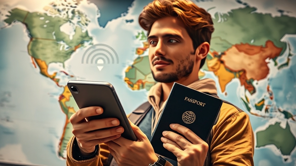 해외 로밍, 왜 필요할까? (realistic 스타일)