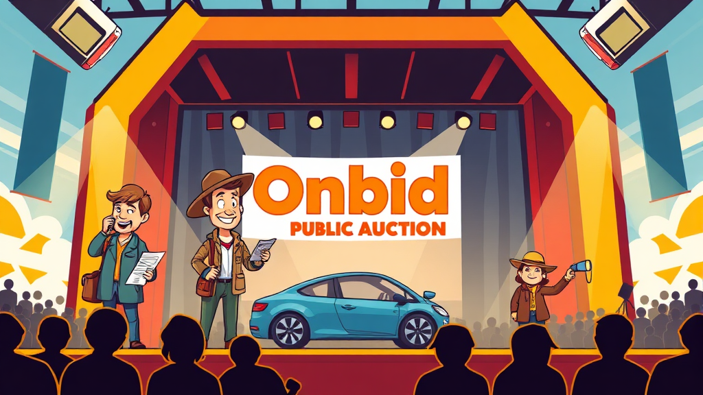 공매 입찰 절차 상세 가이드 (cartoon 스타일)