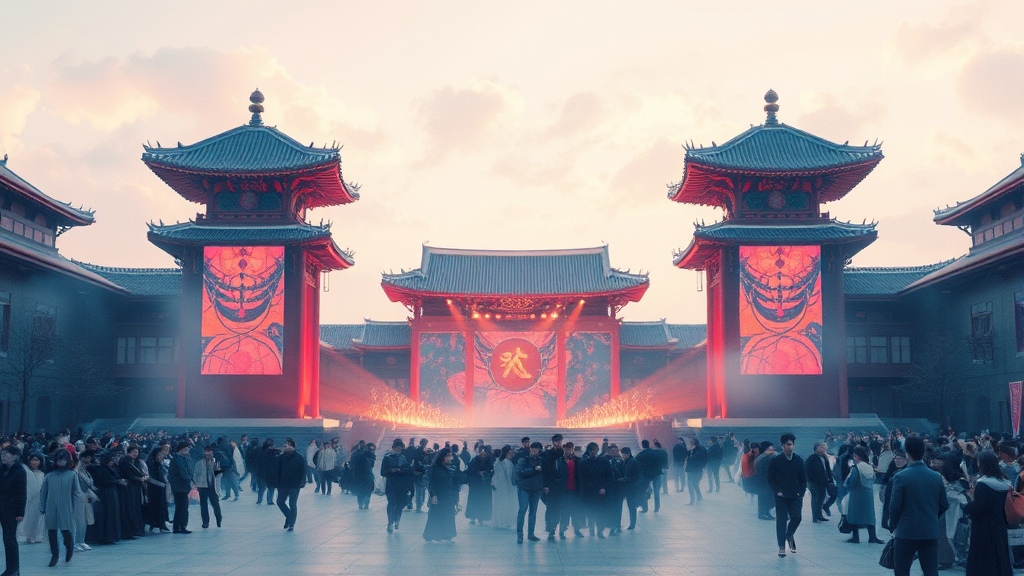 BTS 컴백과 ‘아리랑’ 앨범: 공연과의 연결고리 (watercolor 스타일)