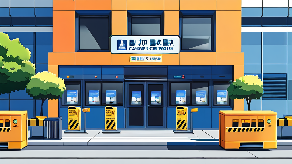 부산 강서경찰서 교통 관련 민원 정보 (cartoon 스타일)