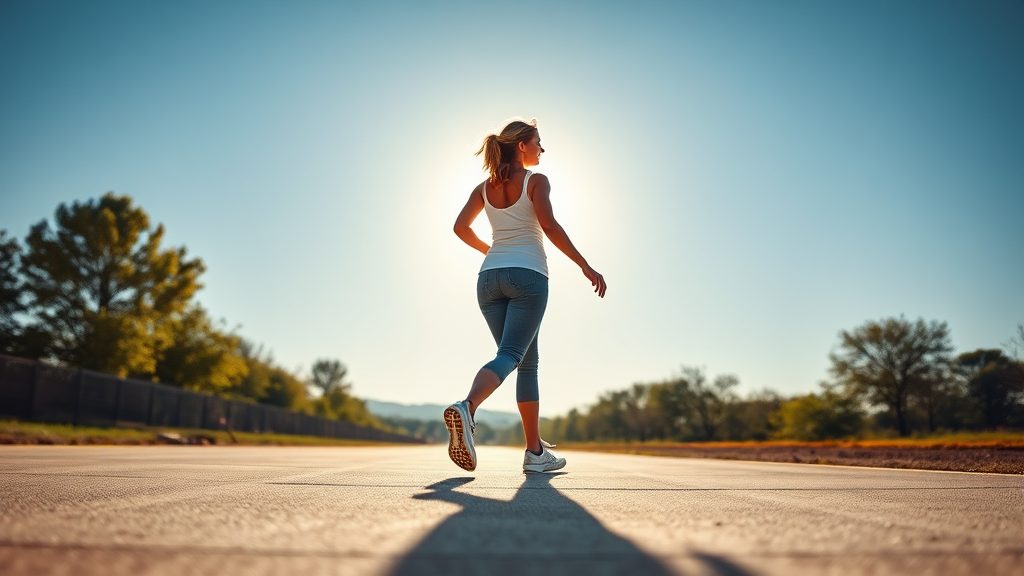 다리 라인 살리는 일상 속 습관 (realistic 스타일)