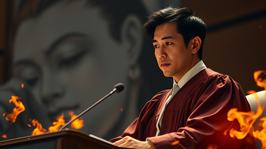 드라마 시청 정보 및 관련 콘텐츠 (realistic 스타일)