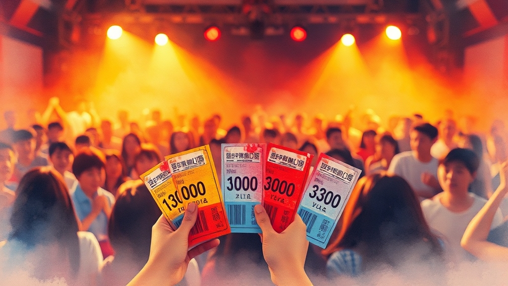 공연/전시 할인권 개요 (watercolor 스타일)