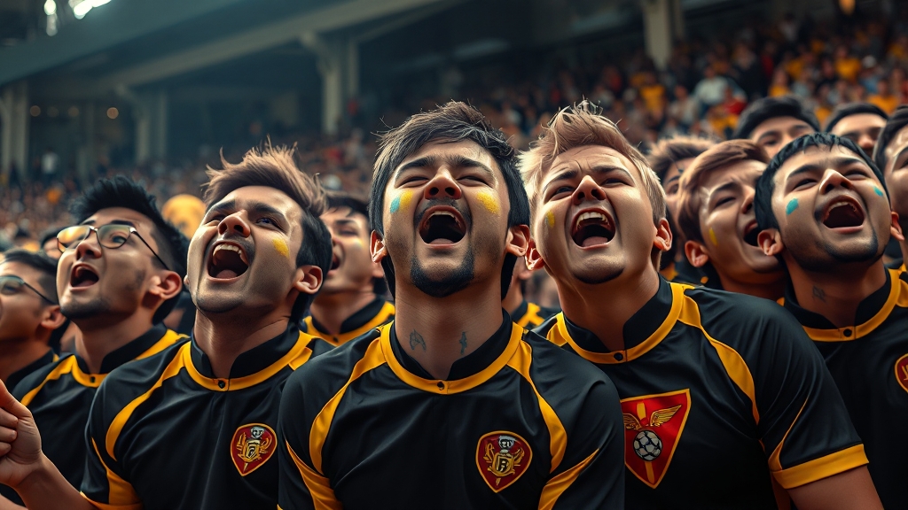 안양 FC 팬 응원 가이드 (realistic 스타일)