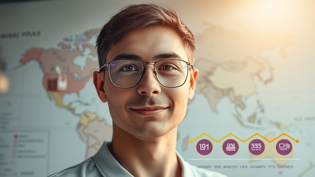 글로벌 시장 진출 성공 사례 (realistic 스타일)