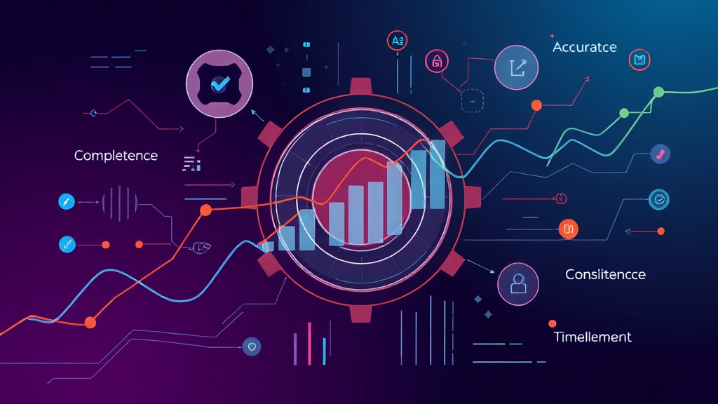 AI 보고서 품질 검증, 핵심 체크리스트 (illustration 스타일)