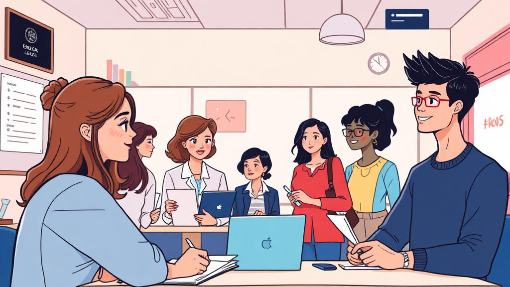 합격자 성별 비율 분석 (illustration 스타일)