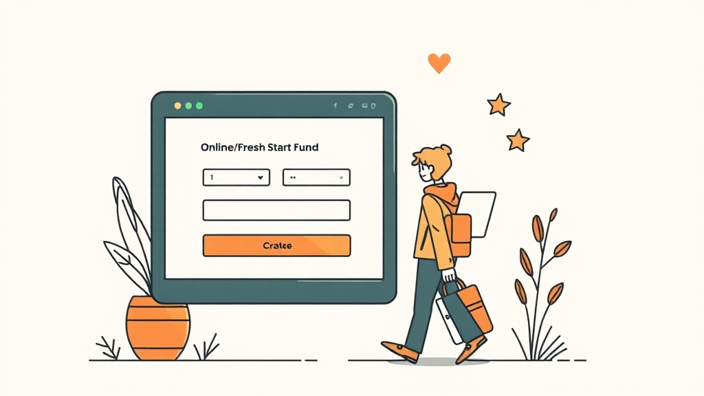 신청 방법, 온라인 vs 오프라인 (illustration 스타일)