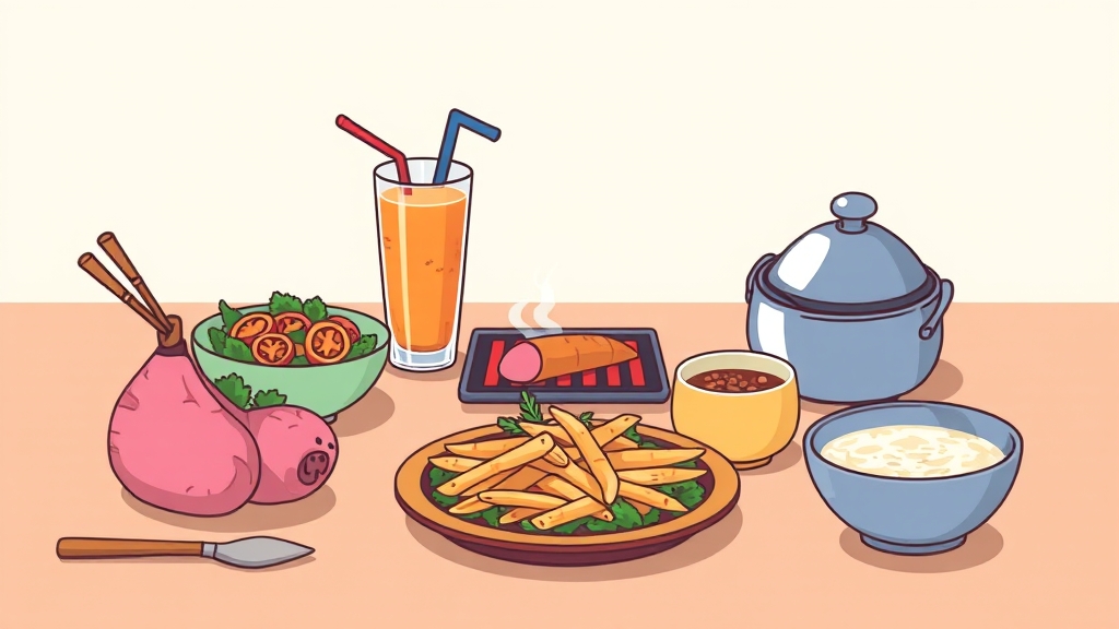 하늘마 먹는법, 맛있게 즐기자! (cartoon 스타일)