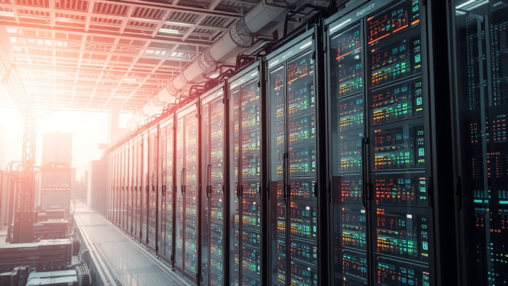 AI 데이터센터, 성장 요인은? (realistic 스타일)