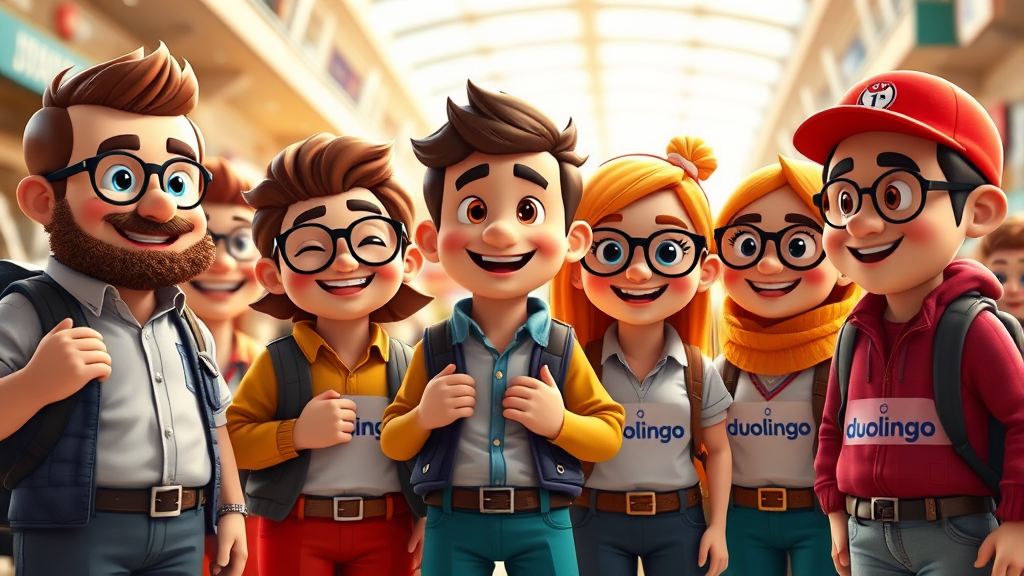 듀오링고 요금제, 나에게 맞는 선택은? (realistic 스타일)