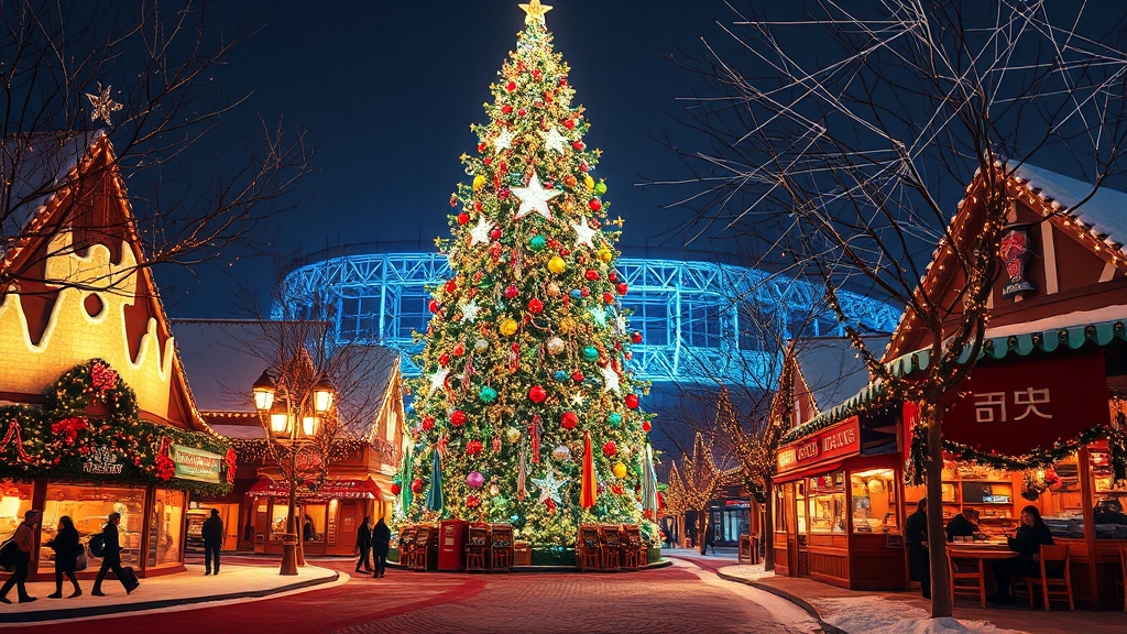 2025 산타마을 개요 (realistic 스타일)