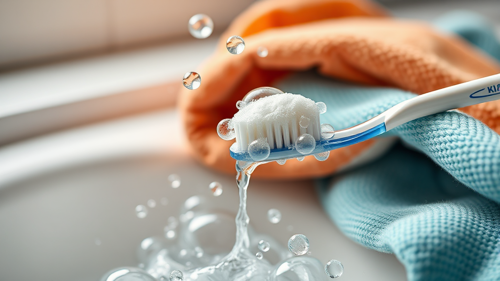 기름 얼룩 제거 준비물