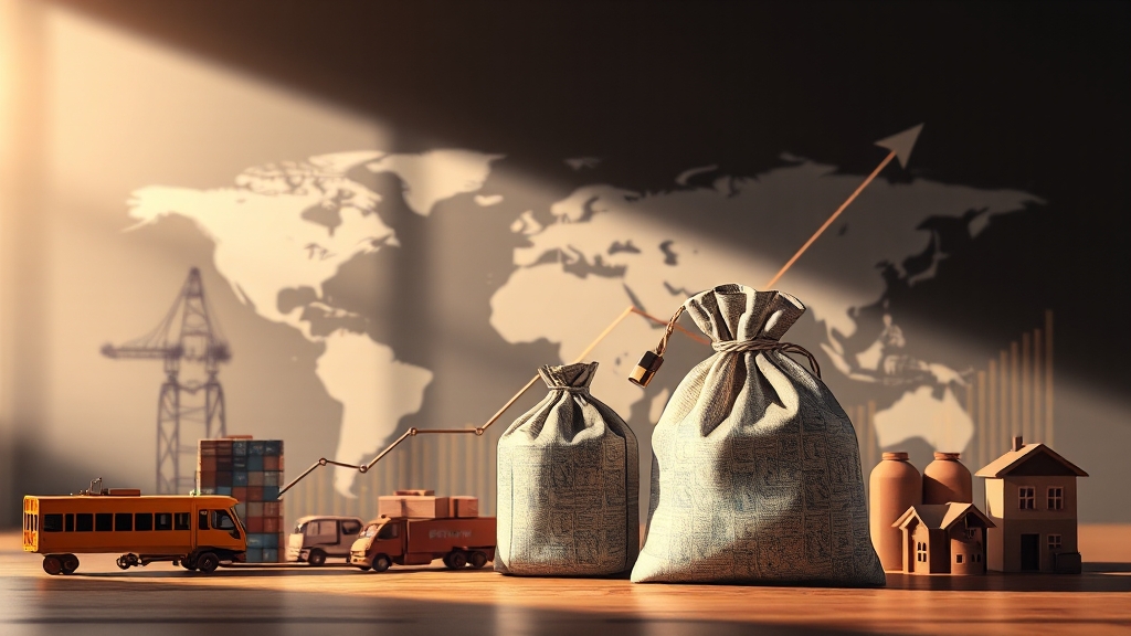 환율 상승, 경제 영향은? (realistic 스타일)