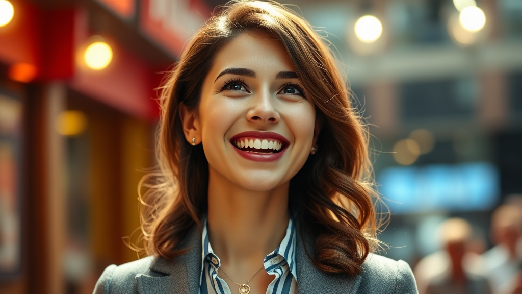 김유리 프로필: 기본 정보 (realistic 스타일)