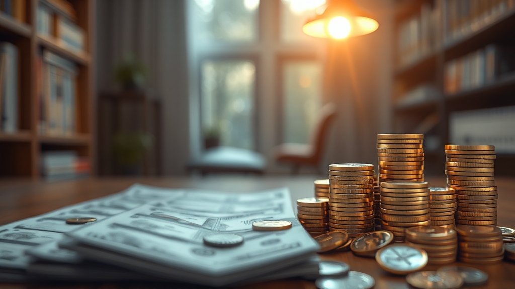 DSR 관리 및 재테크 활용 방안 (realistic 스타일)