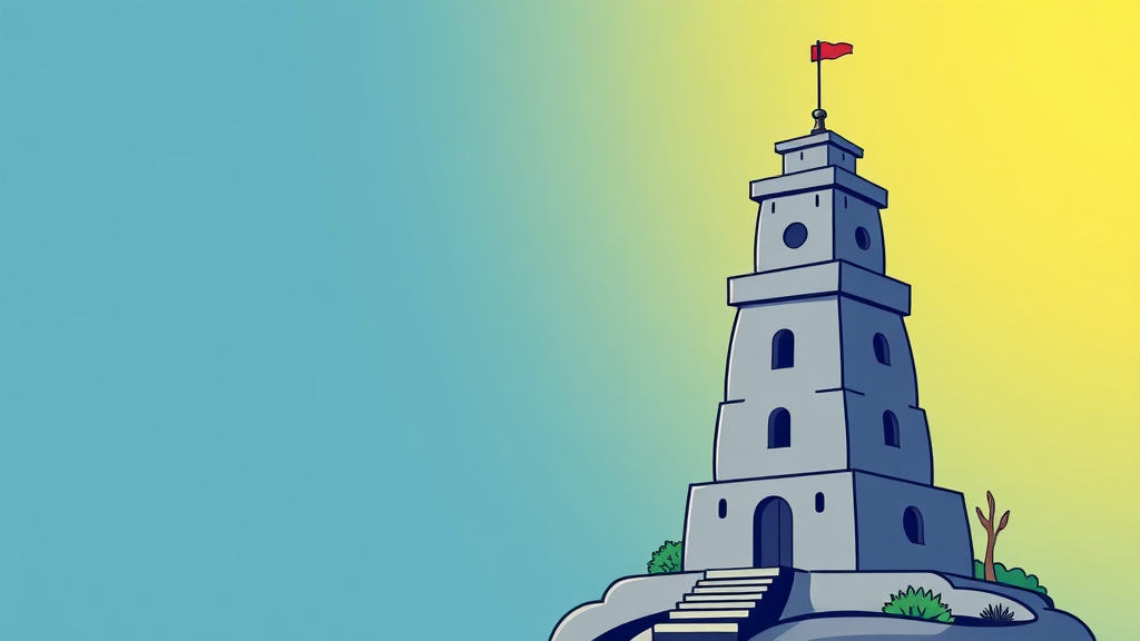 신용점수, 꾸준한 관리가 답입니다 (illustration 스타일)