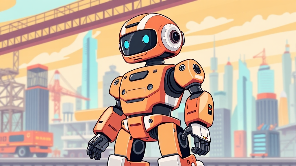 휴머노이드 로봇 시장, 어디까지 왔나? (cartoon 스타일)