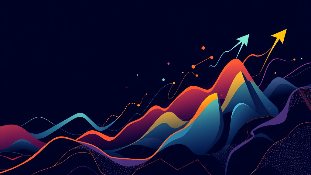 코스닥 액티브 ETF, 미래 성장 가능성에 투자하는 현명한 선택 (illustration 스타일)