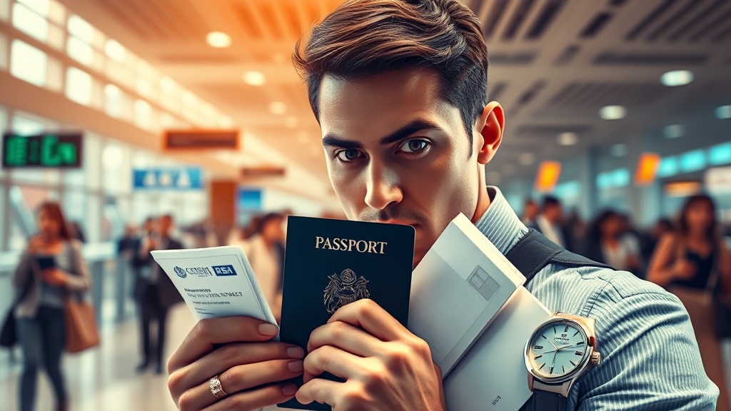 발급 시 유의사항, 꼼꼼히 확인! (illustration 스타일)