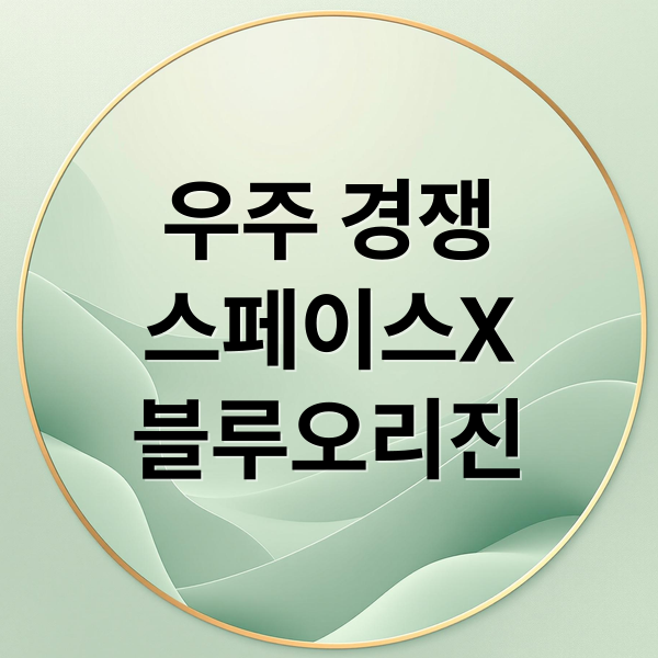 우주 경쟁
스페이스X
블루오리진 (스페이스x vs 블루오리진)