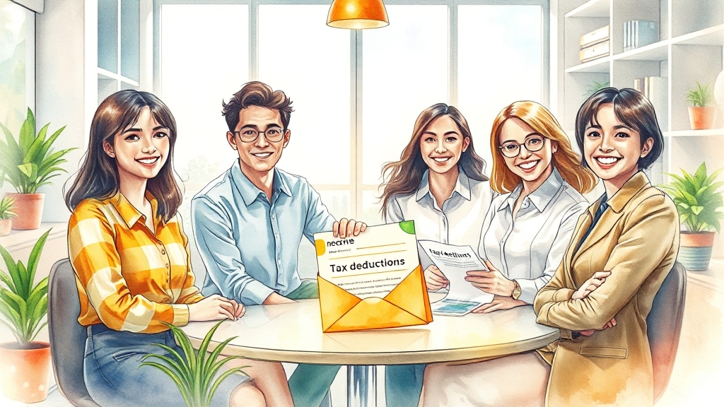 IRP, 세금 혜택이 쏠쏠해요! (watercolor 스타일)