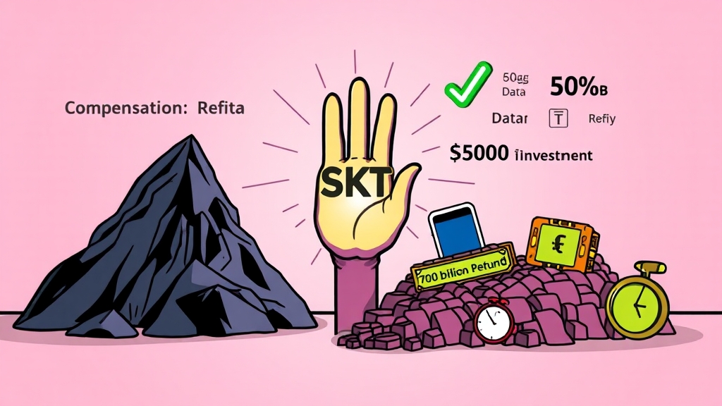 SKT 위약금 면제, 누가 해당될까? (cartoon 스타일)