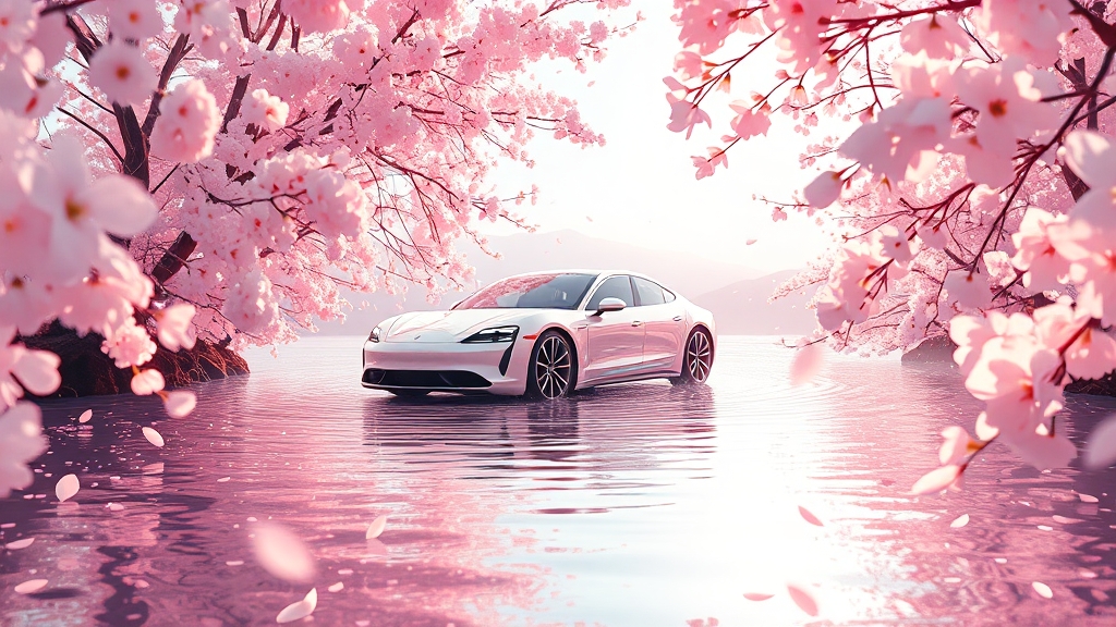 섬진강 드라이브 코스 추천 (illustration 스타일)