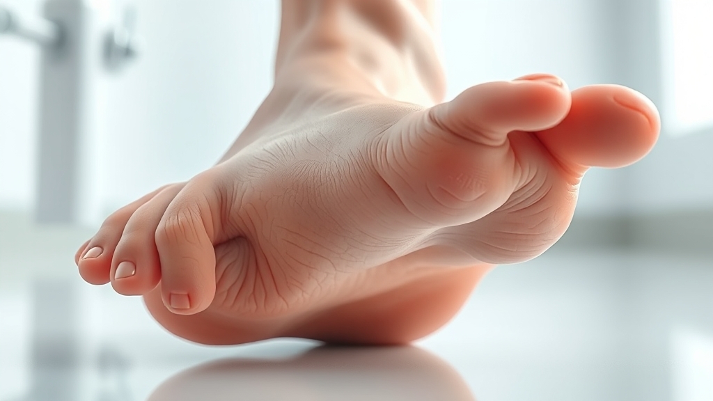 티눈 vs 굳은살, 어떻게 다를까요? (realistic 스타일)