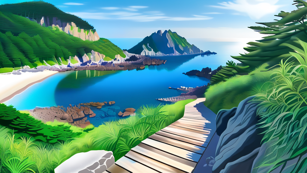 무의도 자연휴양림 주변 여행 코스 추천 (realistic 스타일)