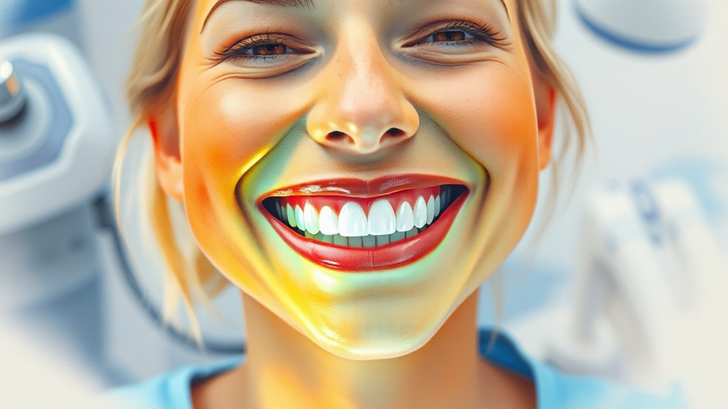 잇몸 질환, 치과 시술로 극복! (watercolor 스타일)