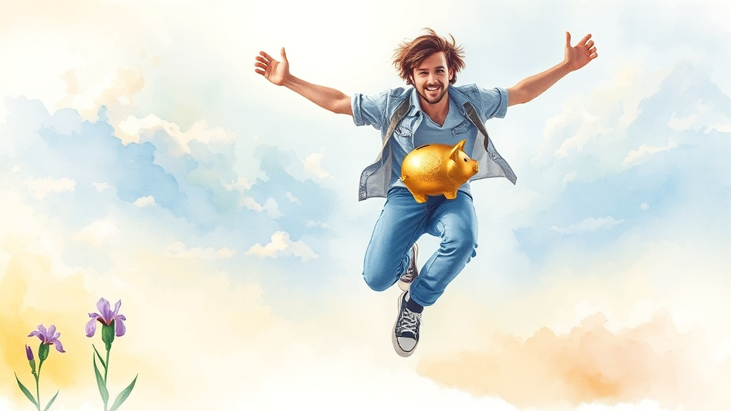 청년도약계좌, 왜 주목해야 할까? (watercolor 스타일)