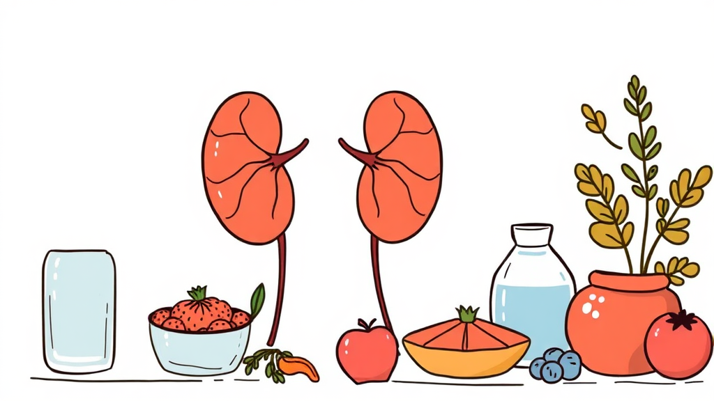 안전한 단백질 보충제 섭취 방법 (illustration 스타일)