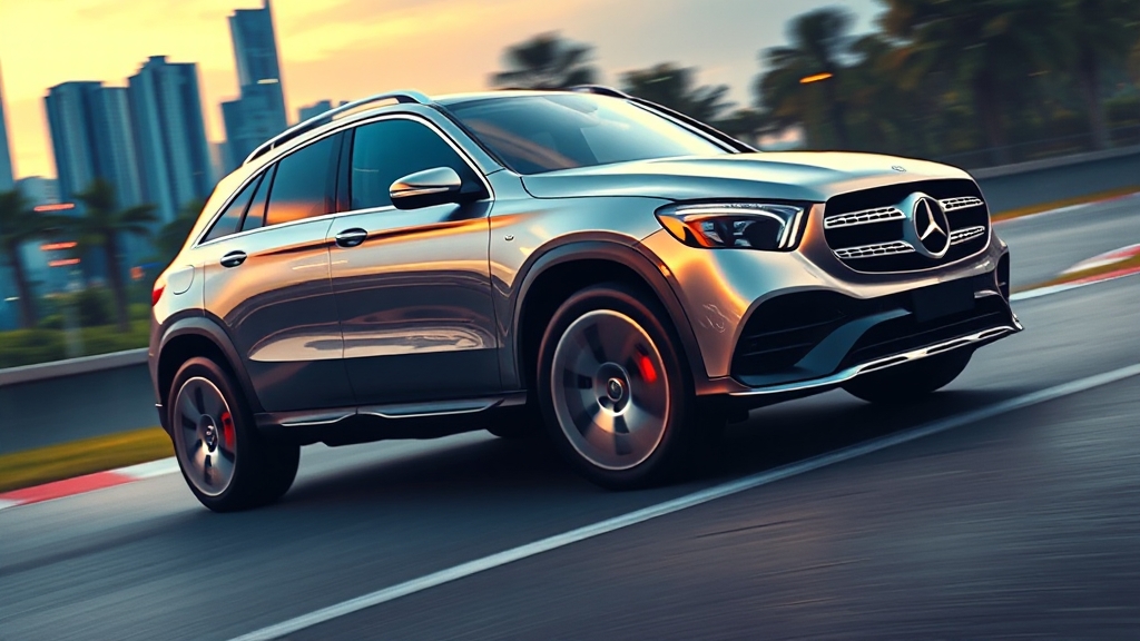 GLC 전기차 실주행 소감 및 평가 (illustration 스타일)