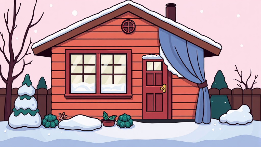 단열 강화 방법 (cartoon 스타일)