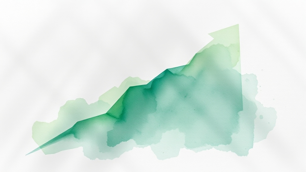 비트코인 ETF 투자 전략 및 유의사항 (watercolor 스타일)