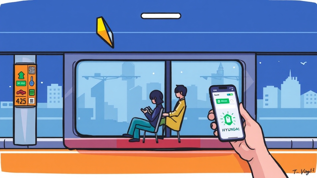 애플페이 티머니 개요 (cartoon 스타일)