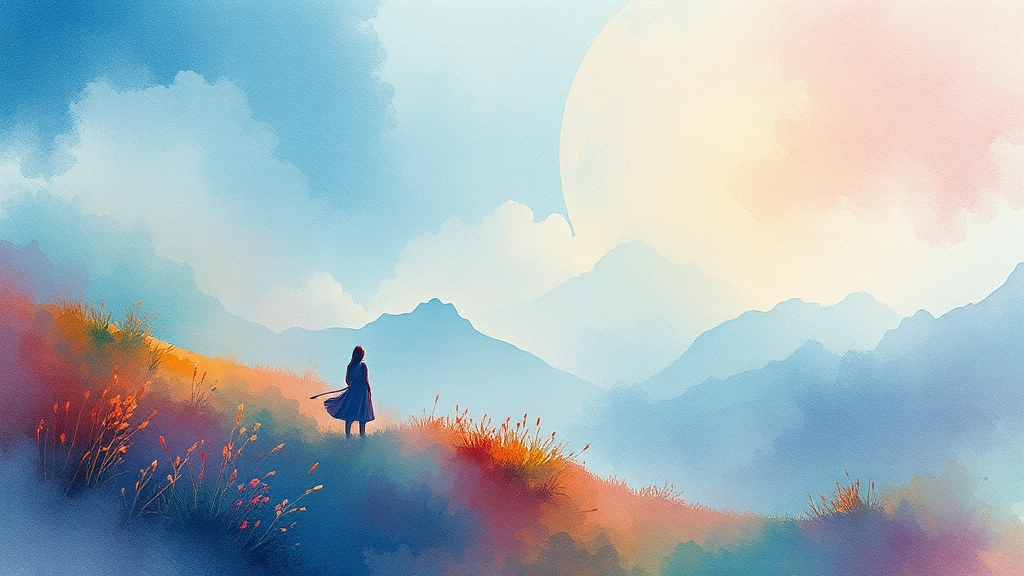 결론 (watercolor 스타일)
