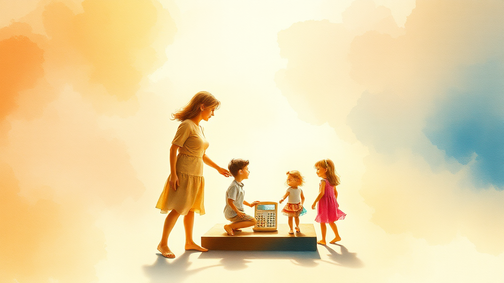 상속세 면제 한도 분석 (watercolor 스타일)