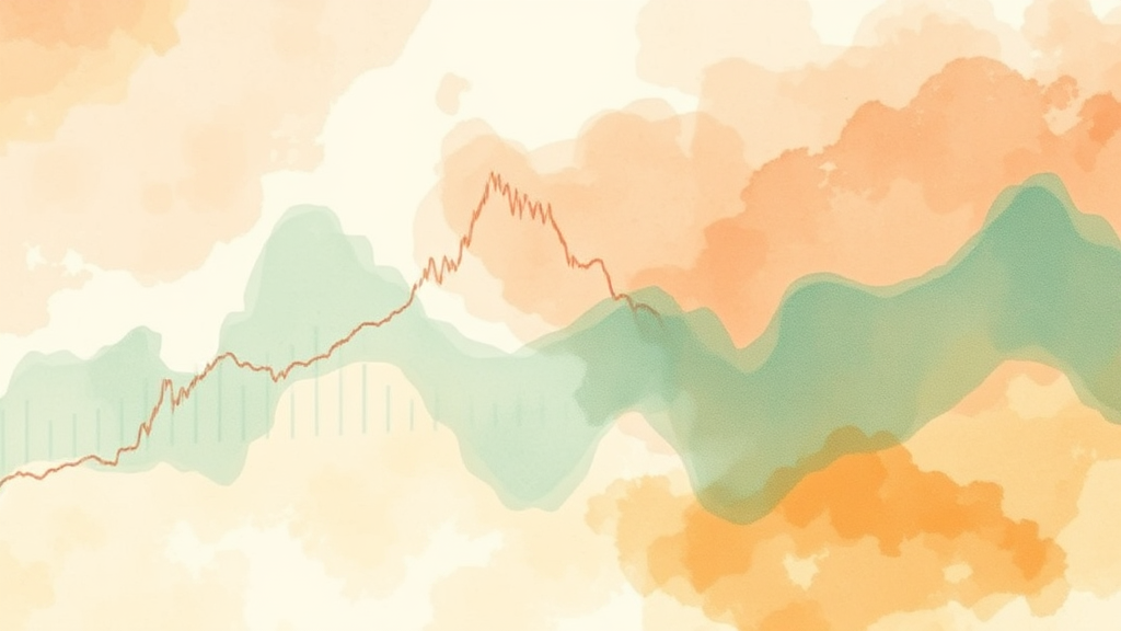 시장 흐름을 읽는 주요 지표들 (watercolor 스타일)