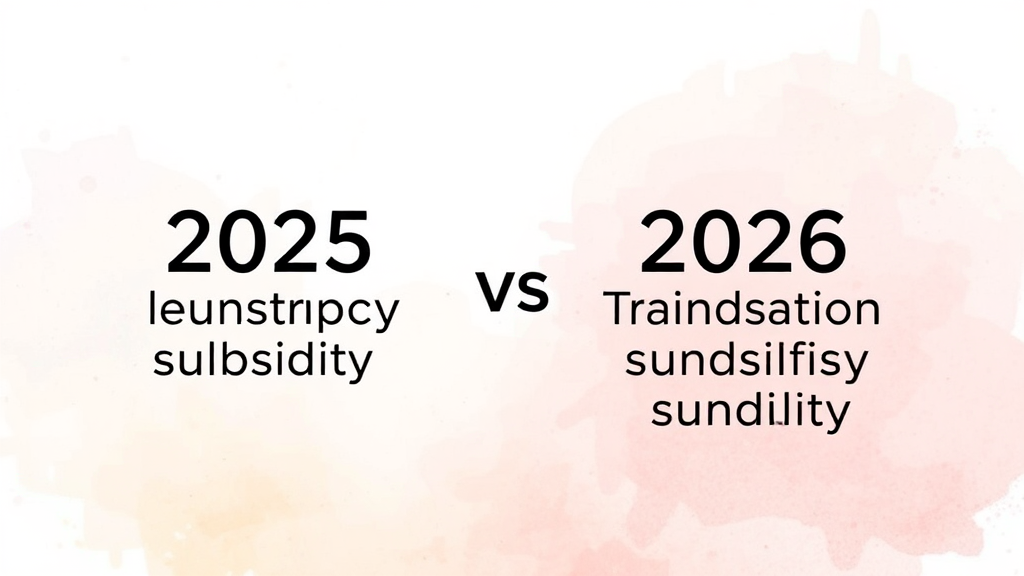 2025년 vs 2026년, 언제 살까? (watercolor 스타일)