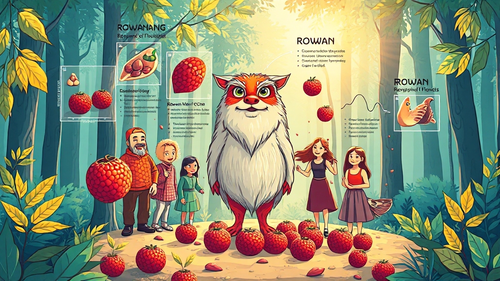 마가목 Q&A, 궁금증 해결 (illustration 스타일)