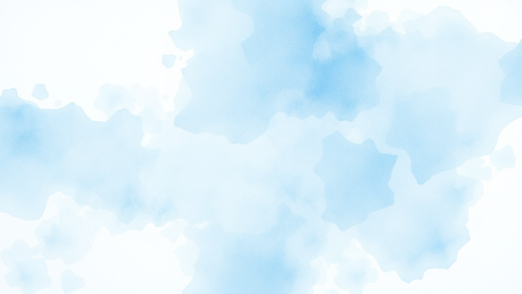 쿨 블루 (COOL BLUE) (watercolor 스타일)