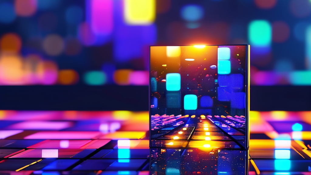 잔상 및 번인 현상, 왜 발생할까요? (realistic 스타일)