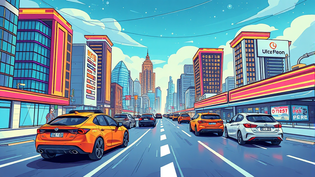 2026년 AI 반도체 수요 예측 (cartoon 스타일)