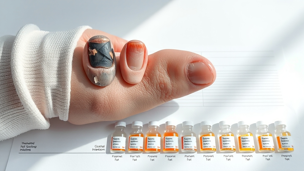 치료제 비교: 효과, 부작용, 주의사항 (realistic 스타일)