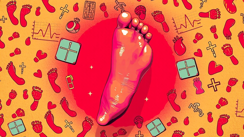 병원 방문이 필요한 경우 (popart 스타일)