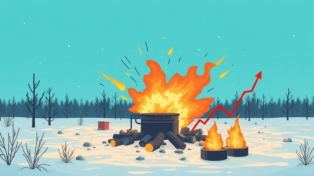 천연가스 시장 현황 (illustration 스타일)