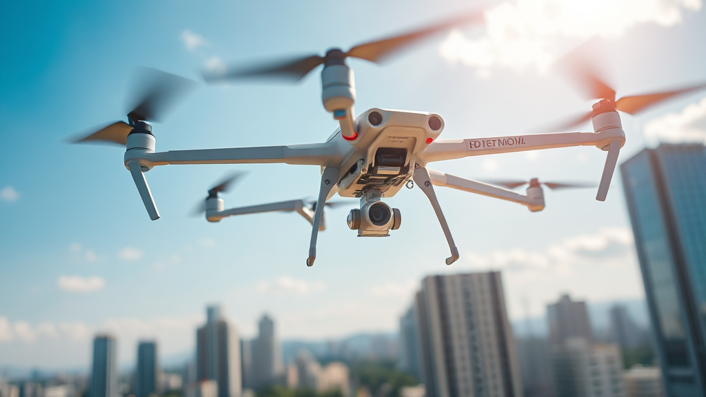 드론이란 무엇일까요? (realistic 스타일)